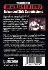 Brazilian Jiu-Jitsu Advanced Side Submissions DVD Wander Braga mma vale tudo